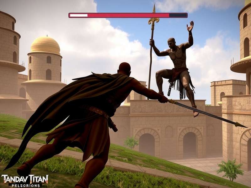 Tandav Titan Battle Scene